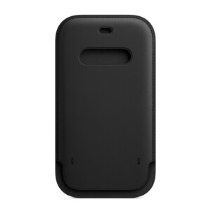 Шкіряний чохол-гаманець iLoungeMax Leather Sleeve with MagSafe Black для iPhone 12 mini OEM