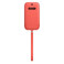 Кожаный чехол-бумажник iLoungeMax Leather Sleeve with MagSafe Pink Citrus для iPhone 12 Pro Max OEM - Фото 4