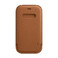 Кожаный чехол-бумажник iLoungeMax Leather Sleeve with MagSafe Saddle Brown для iPhone 12 Pro Max OEM