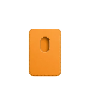 Кожаный чехол-бумажник iLoungeMax Leather Wallet MagSafe California Poppy для iPhone 15 | 14 | 13 | 12 OEM - Фото 2