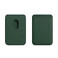 Кожаный чехол-бумажник iLoungeMax Leather Wallet MagSafe Forest Green для iPhone 15 | 14 | 13 | 12 OEM  - Фото 1