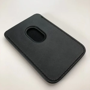 Шкіряний чохол-гаманець iLoungeMax Leather Wallet MagSafe Black для iPhone 15 | 14 | 13 | 12 OEM - Фото 5