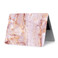 Мраморный чехол iLoungeMax Marble Pink | Yellow для MacBook Air 13" (M1 | 2020 | 2019 | 2018) - Фото 2