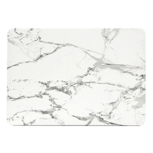 Пластиковий чохол iLoungeMax Marble White | Gray для MacBook Pro 13" (M2 | M1 | 2022 | 2020 | 2019 | 2018) - Фото 2