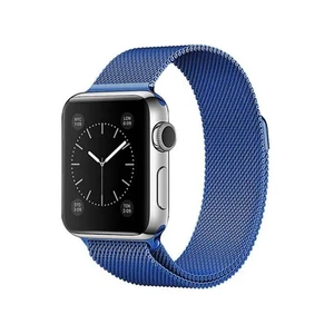 Ремінець iLoungeMax Milanese Loop Blue для Apple Watch Ultra 49mm | 45mm | 44mm | 42mm  - Фото 1