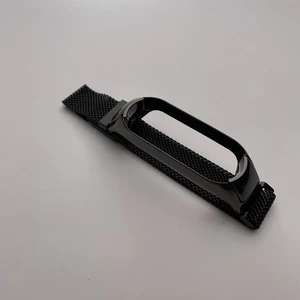 Металлический ремешок iLoungeMax Milanese Loop Black для Xiaomi Mi Band 5 | 6 - Фото 2