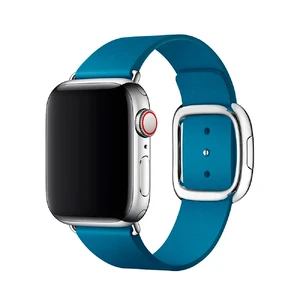 Ремінець iLoungeMax Modern Buckle Blue для Apple Watch Ultra 49mm | 45mm | 44mm | 42mm  OEM  - Фото 1