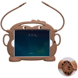 Детский противоударный чехол iLoungeMax Monkey Brown для Apple iPad Pro 9.7" (2016) | iPad 9.7" (2017 | 2018) | Air | Air 2 - Фото 3