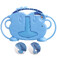 Детский противоударный чехол  iLoungeMax Monkey Blue для Apple iPad mini 1 | 2 | 3 | 4 | 5 7.9"
