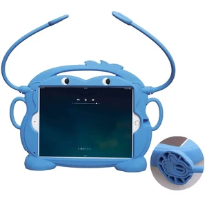 Дитячий протиударний чохол iLoungeMax Monkey Blue для Apple iPad Pro 9.7" (2016) | iPad 9.7" (2017 | 2018) | Air | Air 2 - Фото 2