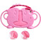 Детский противоударный чехол iLoungeMax Monkey Pink для Apple iPad mini 1 | 2 | 3 | 4 | 5 7.9" - Фото 4