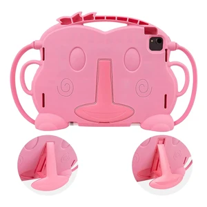 Дитячий протиударний чохол iLoungeMax Monkey Pink для iPad Pro 11" (М1 2021 | 2020 | 2018) | iPad Air 5 М1 | 4 (2022 | 2020) - Фото 3