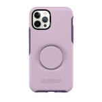Протиударний чохол-підставка (з попсокетом) iLoungeMax Otter + Pop Symmetry Series Lavender для iPhone 12 | 12 Pro