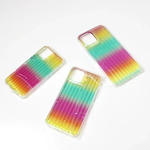 Силіконовий чохол з градієнтом iLoungeMax Rainbow для iPhone 12 Pro Max - Фото 4