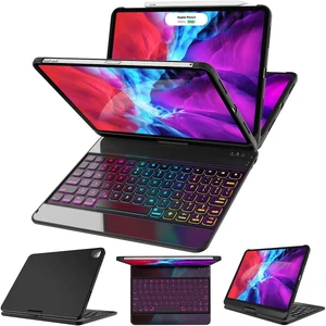 Чехол-клавиатура iLoungeMax Rotatable Case Keyboard для iPad Pro 11" (М1 2021 | 2020 | 2018) | iPad Air 5 М1 | 4 (2022 | 2020) - Фото 2