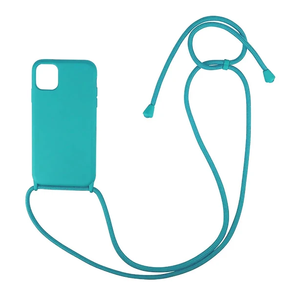 Силіконовий чохол на шнурці iLoungeMax Shoulder Strap Green для iPhone 12 Pro Max