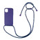 Силиконовый чехол на шнурке iLoungeMax Shoulder Strap Purple для iPhone 12 mini  - Фото 1