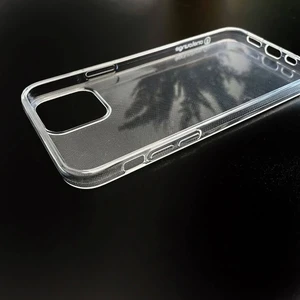 Тонкий прозорий TPU чохол oneLounge 1Silicol для iPhone 12 Pro Max (6.7") - Фото 10