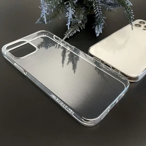 Тонкий прозорий TPU чохол oneLounge 1Silicol для iPhone 12 Pro Max (6.7") - Фото 8