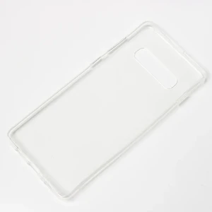 Прозорий TPU чохол iLoungeMax SilicolDots для Samsung Galaxy S10 Plus - Фото 4