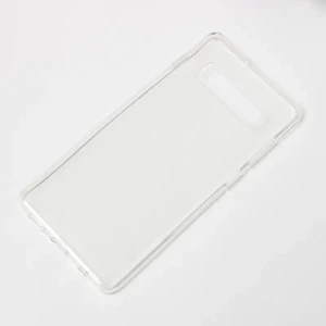 Прозорий TPU чохол iLoungeMax SilicolDots для Samsung Galaxy S10 Plus - Фото 3