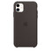Силиконовый чехол iLoungeMax Silicone Case Black для iPhone 11 OEM (MWVU2)  - Фото 1