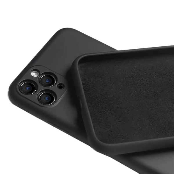 Чорний силіконовий чохол iLoungeMax Silicone Case Full Camera Protective Black для iPhone 11 Pro Max у Рівному