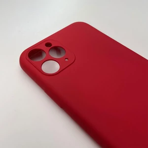 Силіконовий чохол iLoungeMax Silicone Case Full Camera Protective Red для iPhone 11 Pro - Фото 3