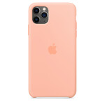 Силиконовый чехол iLoungeMax Silicone Case Grapefruit для iPhone 11 Pro Max OEM (MY1H2)