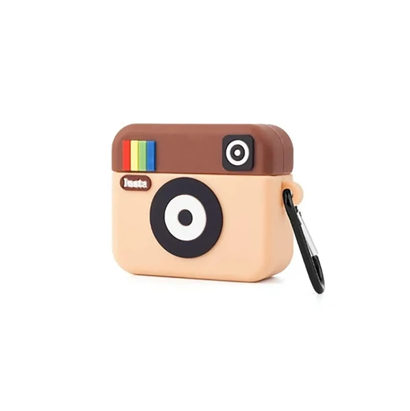 Силіконовий чохол з карабіном iLoungeMax Silicone Case Instagram для AirPods Pro у Рівному