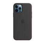 Черный силиконовый чехол iLoungeMax Silicone Case для iPhone 12 Pro Max OEM