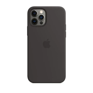 Черный силиконовый чехол iLoungeMax Silicone Case для iPhone 12 Pro Max OEM - Фото 3