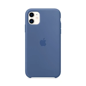 Силиконовый чехол iLoungeMax Silicone Case Linen Blue для iPhone 11 OEM (MY1A2)  - Фото 1