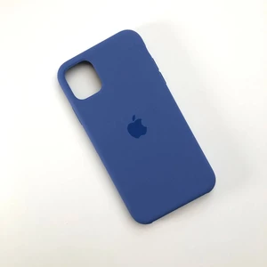 Силиконовый чехол iLoungeMax Silicone Case Linen Blue для iPhone 11 OEM (MY1A2) - Фото 3