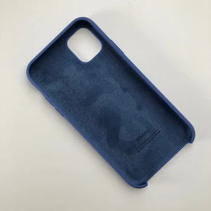 Силиконовый чехол iLoungeMax Silicone Case Linen Blue для iPhone 11 OEM (MY1A2) - Фото 4