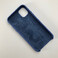 Силиконовый чехол iLoungeMax Silicone Case Linen Blue для iPhone 11 OEM (MY1A2)
