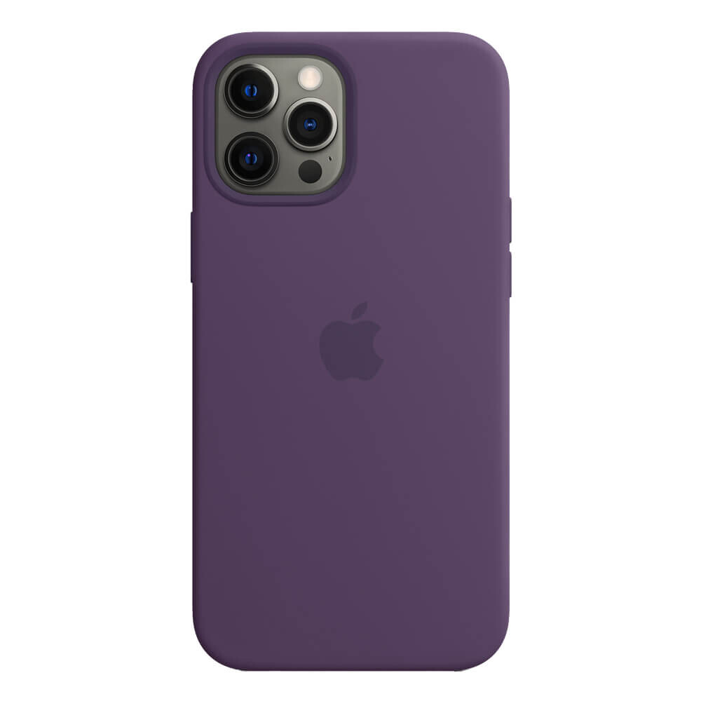 Силиконовый чехол iLoungeMax Silicone Case MagSafe Amethyst для iPhone 12 Pro Max OEM (с поддержкой анимации)