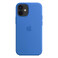 Силиконовый чехол iLoungeMax Silicone Case MagSafe Capri Blue для iPhone 12 | 12 Pro OEM (с поддержкой анимации)