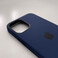 Cиликоновый чехол  iLoungeMax Silicone Case MagSafe Deep Navy для iPhone 12 | 12 Pro OEM - Фото 4