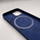 Cиликоновый чехол  iLoungeMax Silicone Case MagSafe Deep Navy для iPhone 12 | 12 Pro OEM
