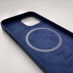 Силиконовый чехол iLoungeMax Silicone Case MagSafe Deep Navy для iPhone 12 Pro Max OEM - Фото 5