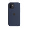 Cиликоновый чехол  iLoungeMax Silicone Case MagSafe Deep Navy для iPhone 12 | 12 Pro OEM  - Фото 1