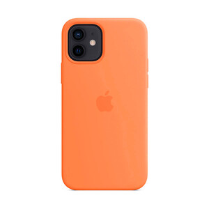 Купить Силиконовый чехол iLoungeMax Silicone Case MagSafe Kumquat для iPhone 12 mini OEM (c поддержкой анимации)