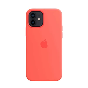 Силиконовый чехол iLoungeMax Silicone Case MagSafe Pink Citrus для iPhone 12 mini OEM (c поддержкой анимации)  - Фото 1