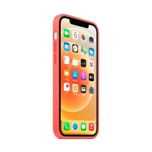 Силиконовый чехол iLoungeMax Silicone Case MagSafe Pink Citrus для iPhone 12 mini OEM (c поддержкой анимации) - Фото 2