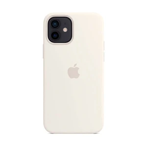 Силіконовий чохол iLoungeMax Silicone Case MagSafe White для iPhone 12 mini OEM (з підтримкою анімації)  - Фото 1