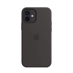 Черный силиконовый чехол iLoungeMax Silicone Case MagSafe Black для iPhone 12 mini OEM  - Фото 1