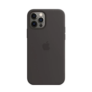 Черный силиконовый чехол iLoungeMax Silicone Case MagSafe Black для iPhone 12 | 12 Pro OEM (c поддержкой анимации) - Фото 2