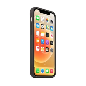 Чорний силіконовий чохол iLoungeMax Silicone Case MagSafe Black для iPhone 12 Pro Max OEM - Фото 2