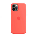 Силиконовый чехол iLoungeMax Silicone Case MagSafe Pink Citrus для iPhone 12 Pro Max OEM (c поддержкой анимации)